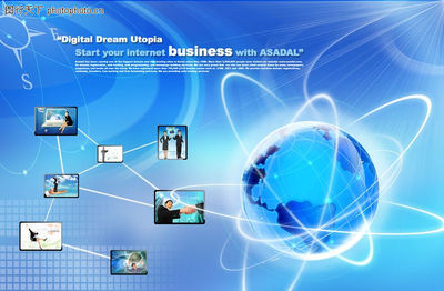 电子科技图与韩国设计元素图库的融合魅力